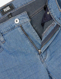 Paige Normandie Faded-wash Straight-fit Stretch-denim Jeans 13 Paige Normandie Faded-wash Straight-fit Stretch-denim Jeans -KOOPES Clothing Shop R04148188 DONNELLY ALT05