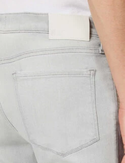 Paige Croft Mid-rise Skinny Stretch-woven Jeans -KOOPES Clothing Shop R04148190 KNOLLWOOD ALT05