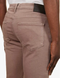 Paige Lennox Slim-fit Stretch-denim Jeans -KOOPES Clothing Shop R04148199 DEEPMAUVE ALT04