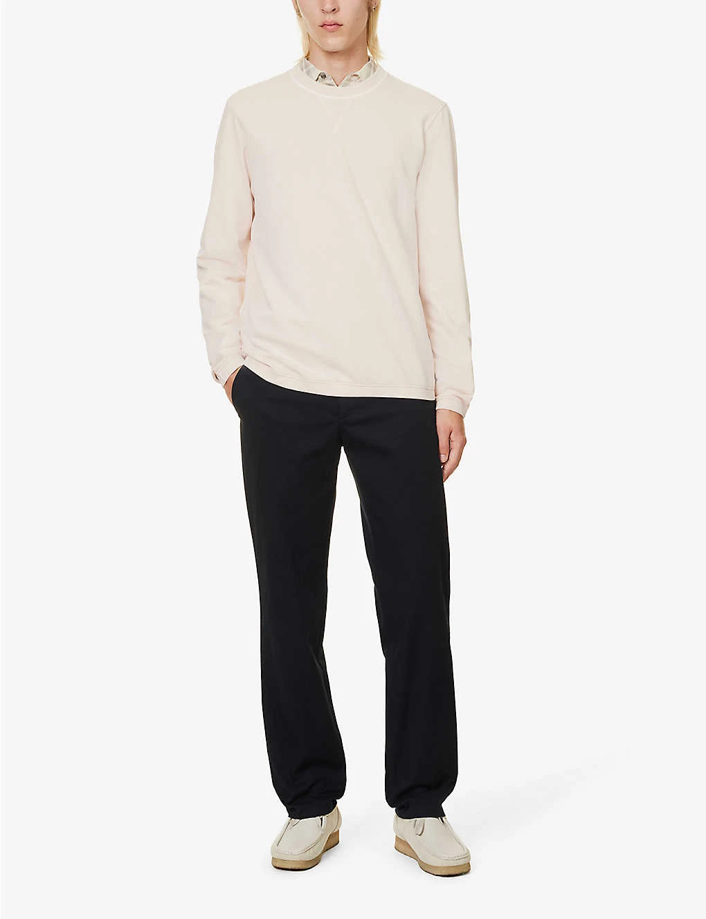 Paige Jaxton Crewneck Regular-fit Cotton-jersey Jumper 4 Paige Jaxton Crewneck Regular-fit Cotton-jersey Jumper - Image 2
