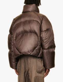 UVR Padded Boxy-fit Shell-down Jacket -KOOPES Clothing Shop R04149484 MUD ALT04