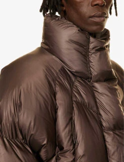 UVR Padded Boxy-fit Shell-down Jacket -KOOPES Clothing Shop R04149484 MUD ALT05