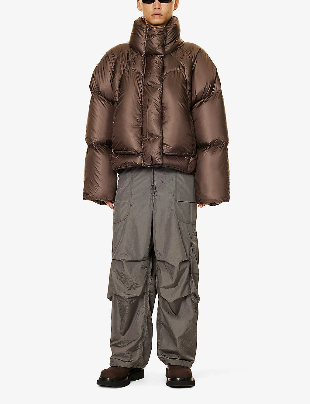 Gocar Wide-leg Relaxed-fit Shell Cargo Trousers 4 Gocar Wide-leg Relaxed-fit Shell Cargo Trousers - Image 2