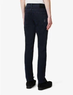 NEUW Lou Slim Slim-fit Stretch-denim Jeans -KOOPES Clothing Shop R04149664 INKYBLACK ALT03