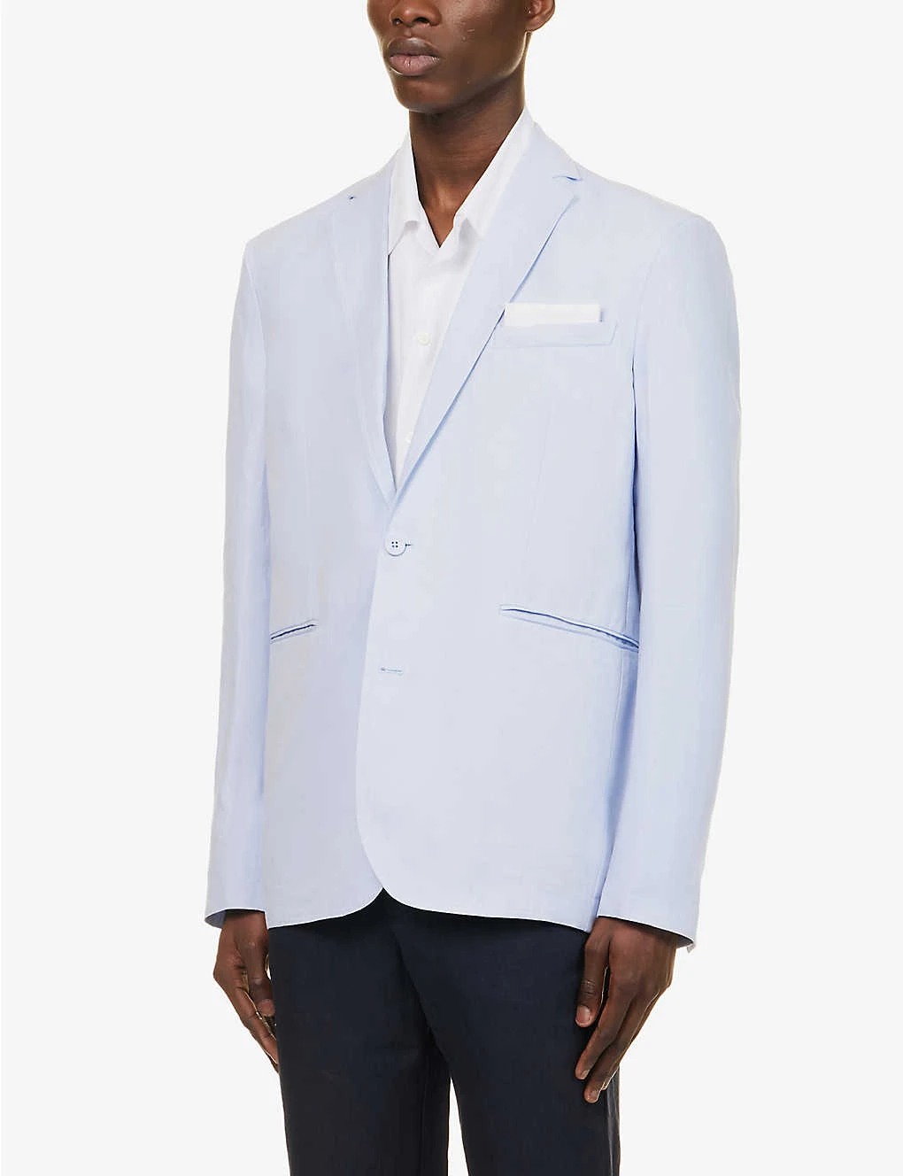 ORLEBAR BROWN Ullock Notched Lapel Regular-fit Linen Jacket 5 ORLEBAR BROWN Ullock Notched Lapel Regular-fit Linen Jacket - Image 3