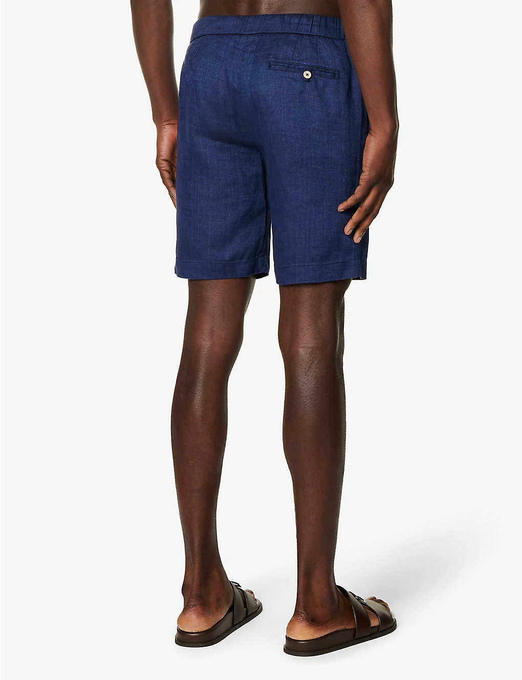 Felipe Elasticated-waist Linen And Cotton-blend Shorts 6 Felipe Elasticated-waist Linen And Cotton-blend Shorts - Image 4