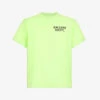 Souvenir Logo-print Cotton-jersey T-shirt -KOOPES Clothing Shop R04152181 LIMEGREEN M