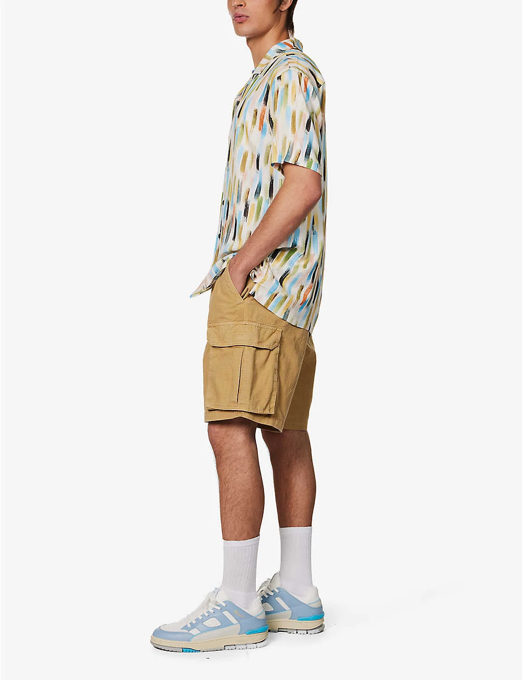 Marc Multi-pocket Cotton Shorts 1 4 Marc Multi-pocket Cotton Shorts 1 - Image 2