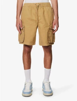 Marc Multi-pocket Cotton Shorts 1 9 Marc Multi-pocket Cotton Shorts 1 -KOOPES Clothing Shop R04156182 KHAKISTONE ALT02