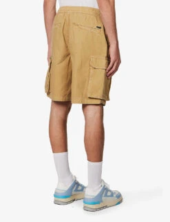 Marc Multi-pocket Cotton Shorts 1 10 Marc Multi-pocket Cotton Shorts 1 -KOOPES Clothing Shop R04156182 KHAKISTONE ALT03