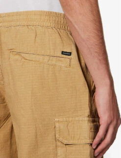 Marc Multi-pocket Cotton Shorts 1 11 Marc Multi-pocket Cotton Shorts 1 -KOOPES Clothing Shop R04156182 KHAKISTONE ALT04