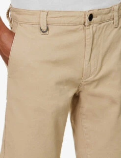 NEUW Cody Regular-fit Mid-rise Stretch-cotton Shorts -KOOPES Clothing Shop R04156904 SAND ALT04