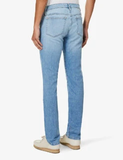 FRAME L'Homme Slim-fit Tapered Stretch-denim Jeans 12 FRAME L'Homme Slim-fit Tapered Stretch-denim Jeans -KOOPES Clothing Shop R04157960 DRIVER ALT03