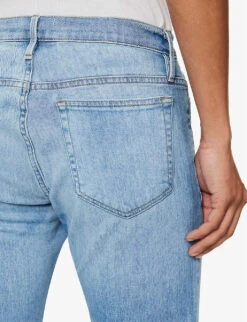 FRAME L'Homme Slim-fit Tapered Stretch-denim Jeans 14 FRAME L'Homme Slim-fit Tapered Stretch-denim Jeans -KOOPES Clothing Shop R04157960 DRIVER ALT05