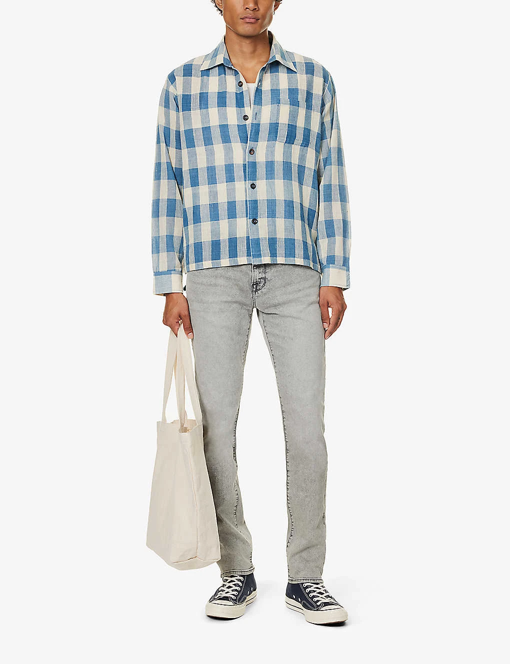 FRAME L'homme Slim-fit Straight-leg Stretch-denim Jeans 4 FRAME L'homme Slim-fit Straight-leg Stretch-denim Jeans - Image 2