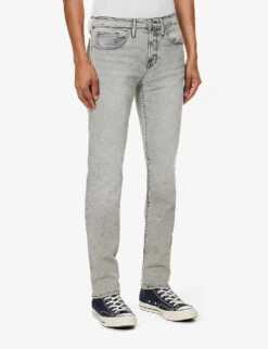 FRAME L'homme Slim-fit Straight-leg Stretch-denim Jeans 11 FRAME L'homme Slim-fit Straight-leg Stretch-denim Jeans -KOOPES Clothing Shop R04157966 SOLANO ALT02