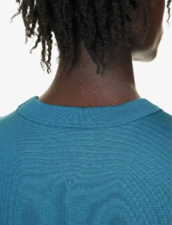 Bottega Veneta Patch-pocket Boxy-fit Cotton-jersey T-shirt 13 Bottega Veneta Patch-pocket Boxy-fit Cotton-jersey T-shirt -KOOPES Clothing Shop R04157982 PACIFIC ALT05