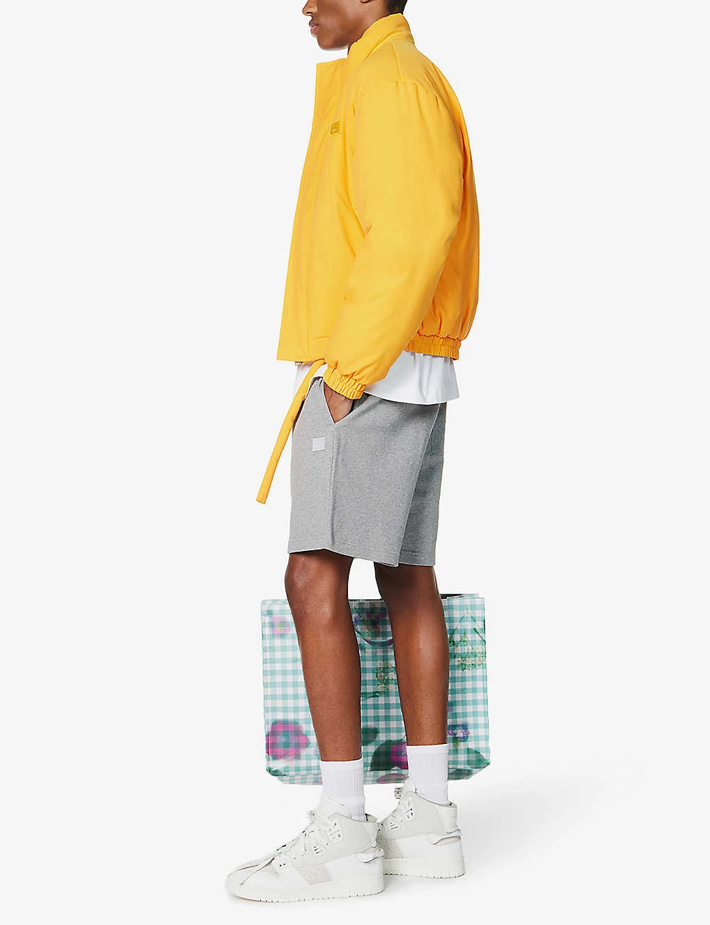 Acne Studios Forge Face Brand-patch Cotton-jersey Shorts 4 Acne Studios Forge Face Brand-patch Cotton-jersey Shorts - Image 2