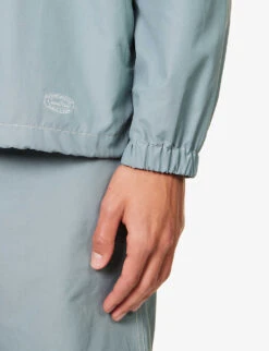 Snow Peak Light Mountain Water-resistant Boxy-fit Cotton-blend Jacket -KOOPES Clothing Shop R04159205 BLUE ALT04