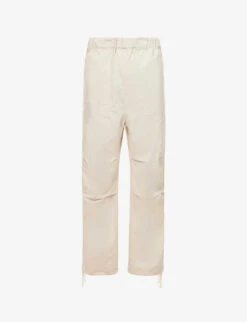 Snow Peak Takibi Ripstop Regular-fit Mid-rise Cotton-blend Trousers