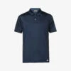 Branded-patch Short-sleeved Cotton-jersey Polo Shirt