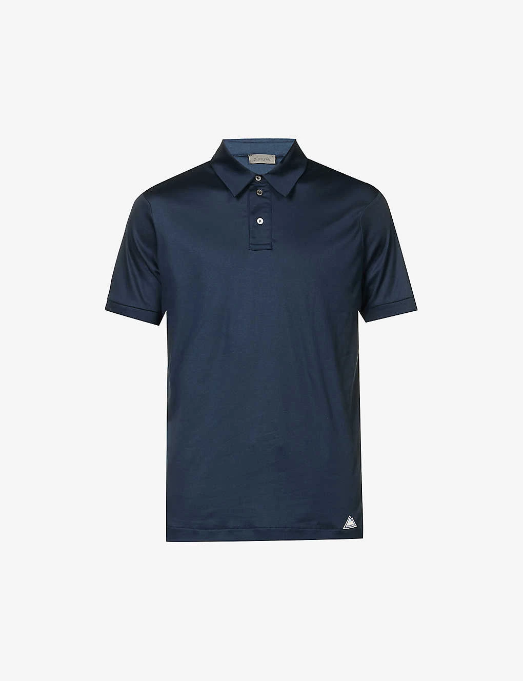 Branded-patch Short-sleeved Cotton-jersey Polo Shirt 3 Branded-patch Short-sleeved Cotton-jersey Polo Shirt