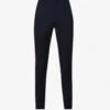 PAUL SMITH Centre-crease Cuffed-hem, Regular-fit Tapered-leg Wool Trousers