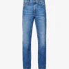 Nudie Jeans Gritty Jackson Relaxed-fit Straight-leg Organic-cotton Denim Jeans