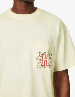 Logo-print Cotton-jersey T-shirt 11 Logo-print Cotton-jersey T-shirt -KOOPES Clothing Shop R04165312 BONE ALT04