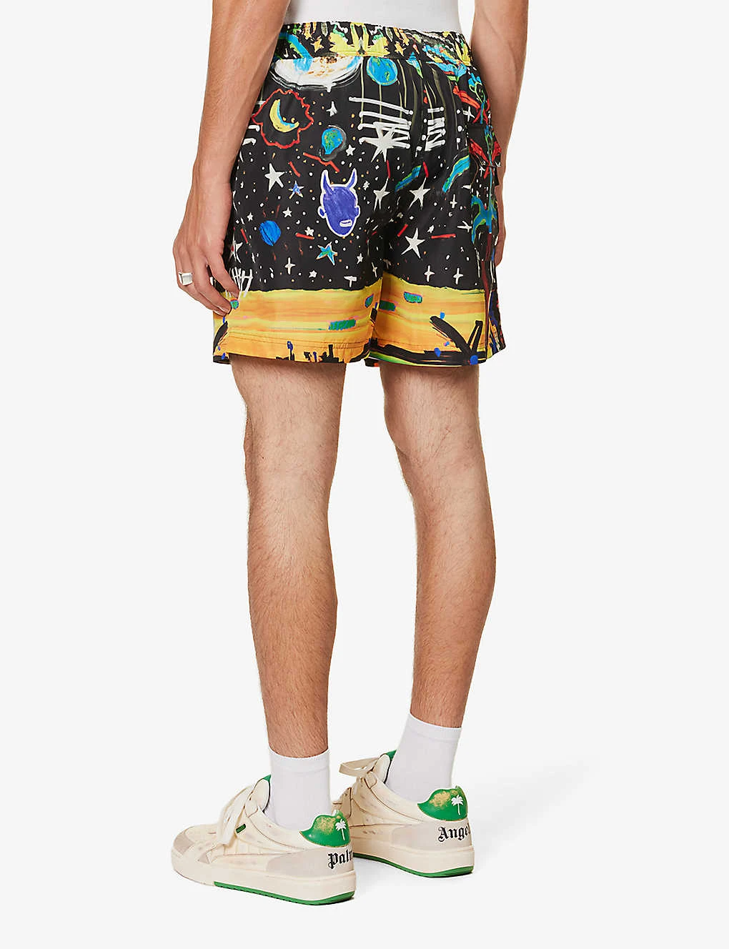 Palm Angels Starry Night Graphic-print Swim Shorts 6 Palm Angels Starry Night Graphic-print Swim Shorts - Image 4