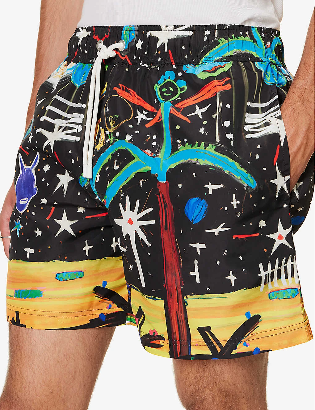 Palm Angels Starry Night Graphic-print Swim Shorts 7 Palm Angels Starry Night Graphic-print Swim Shorts - Image 5
