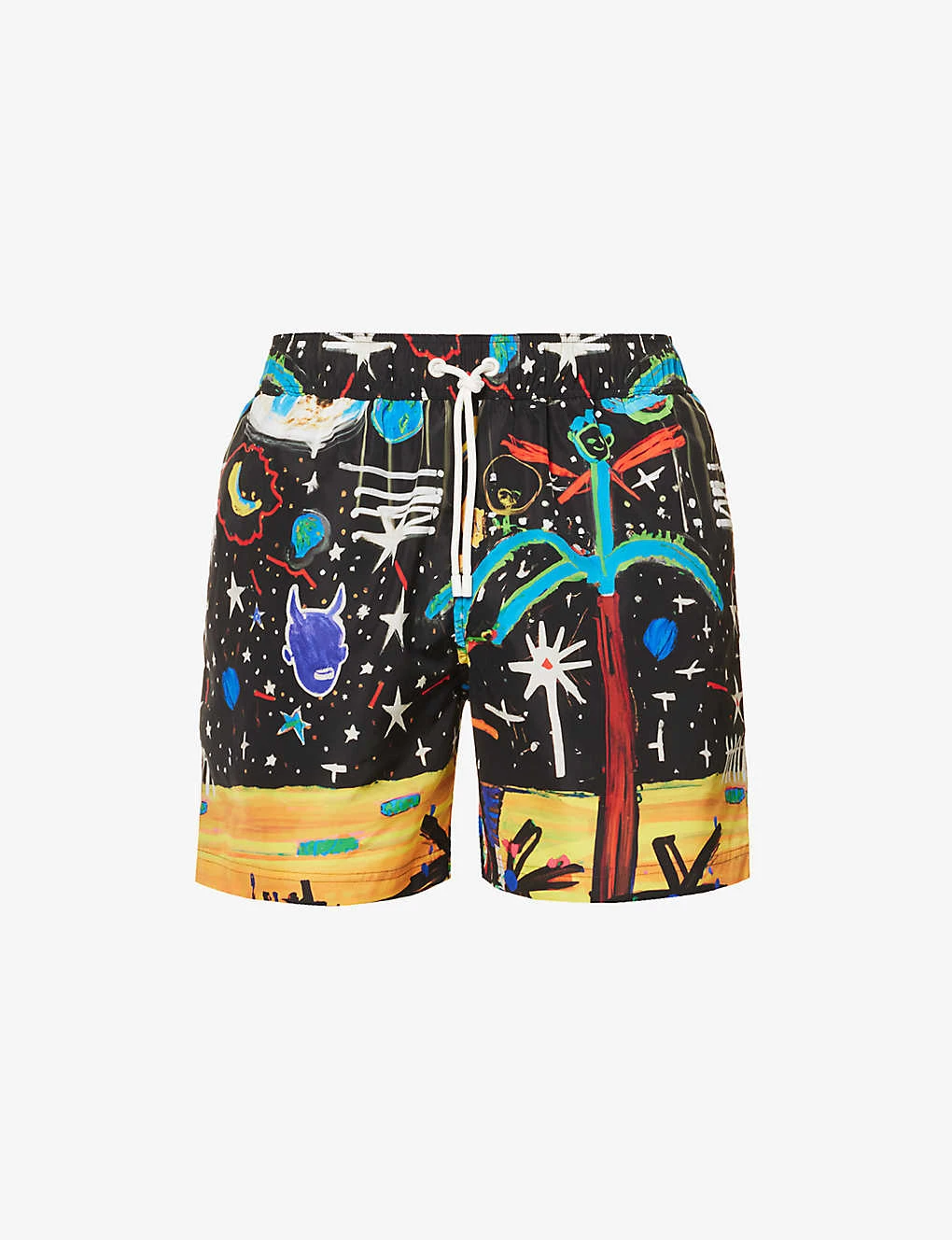 Palm Angels Starry Night Graphic-print Swim Shorts 3 Palm Angels Starry Night Graphic-print Swim Shorts