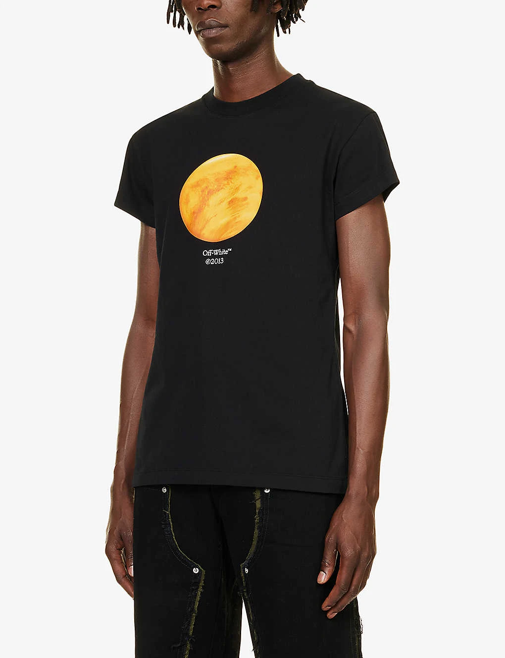 Venus-print Crewneck Cotton-jersey T-shirt 5 Venus-print Crewneck Cotton-jersey T-shirt - Image 3