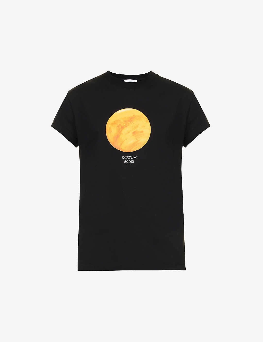 Venus-print Crewneck Cotton-jersey T-shirt 3 Venus-print Crewneck Cotton-jersey T-shirt