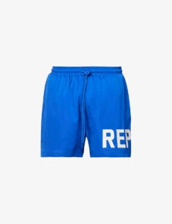 Represent Brand-typography Quick-drying Swim Shorts
