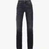 7 For All Mankind Standard Stretch Tek Straight-leg Stretch-denim Jeans