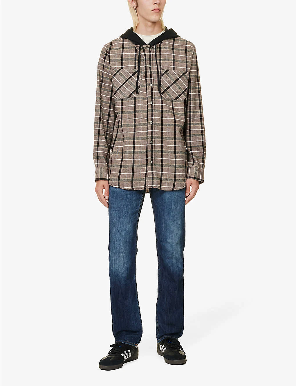 7 For All Mankind Slimmy Monterey Belt-loop Slim-fit Stretch-denim Jeans 4 7 For All Mankind Slimmy Monterey Belt-loop Slim-fit Stretch-denim Jeans - Image 2