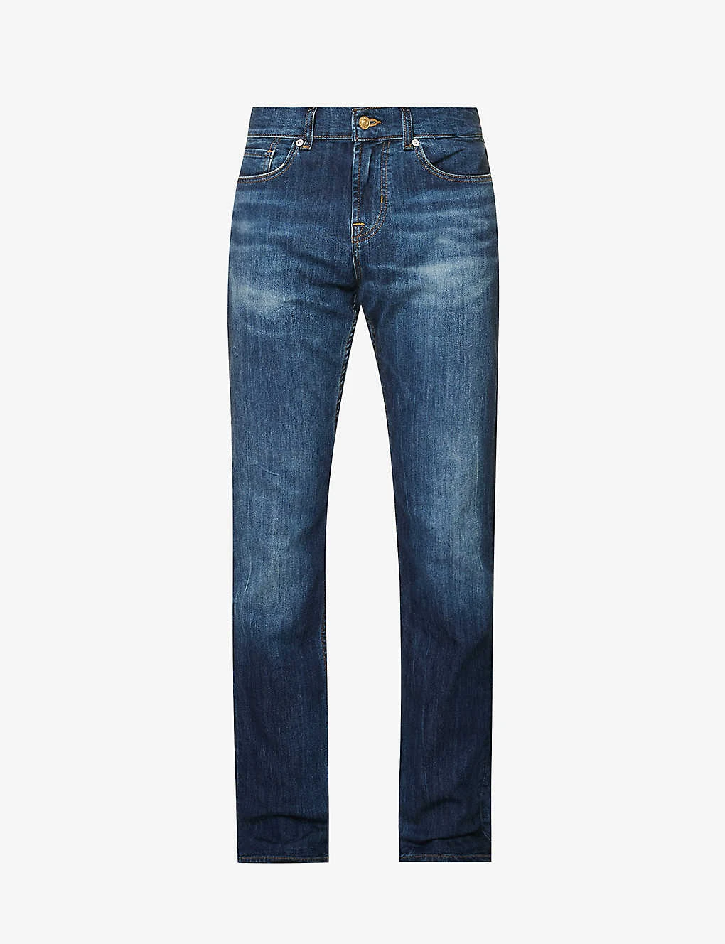 7 For All Mankind Slimmy Monterey Belt-loop Slim-fit Stretch-denim Jeans 3 7 For All Mankind Slimmy Monterey Belt-loop Slim-fit Stretch-denim Jeans