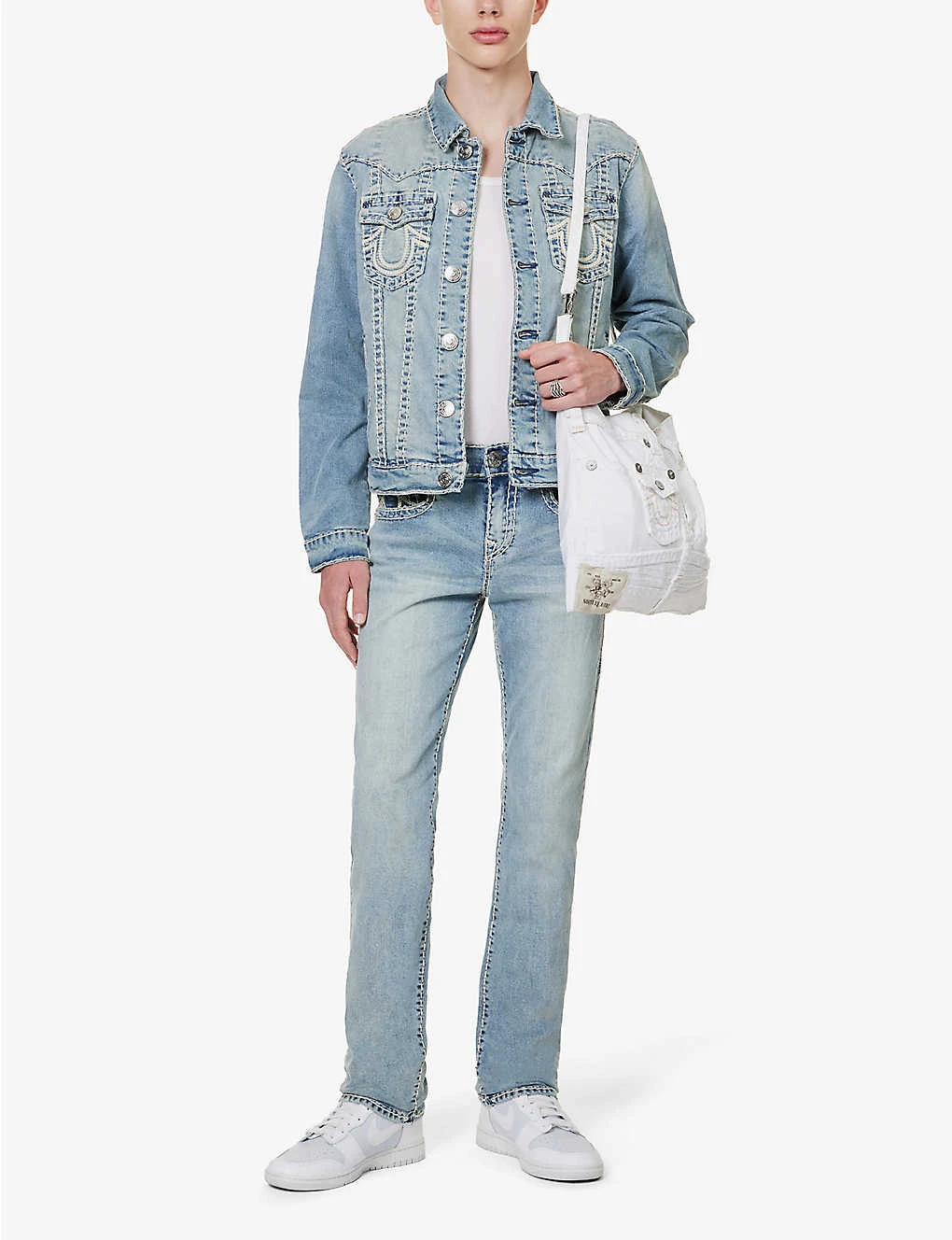 True Religion Ricky Straight-leg Slim-fit Stretch-denim Jeans 4 True Religion Ricky Straight-leg Slim-fit Stretch-denim Jeans - Image 2