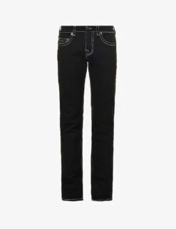 True Religion Rocco Slim-fit Straight-leg Stretch-denim Jeans