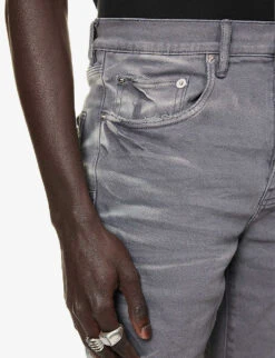 Pur Charcoal Faded Jeans -KOOPES Clothing Shop R04168526 CHARCOAL ALT04