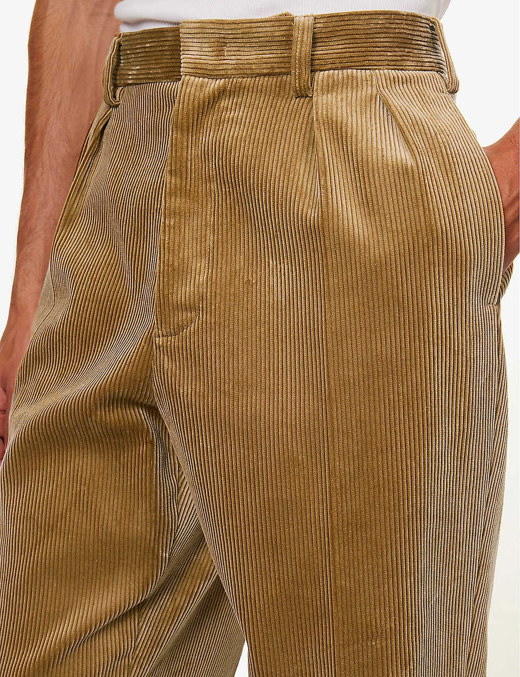 Bally Straight-leg Mid-rise Cotton-corduroy Trousers 7 Bally Straight-leg Mid-rise Cotton-corduroy Trousers - Image 5