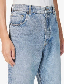 Dexy Straight-leg Organic-cotton And Recycled-cotton Denim Jeans 11 Dexy Straight-leg Organic-cotton And Recycled-cotton Denim Jeans -KOOPES Clothing Shop R04171483 VINTAGE72 ALT04