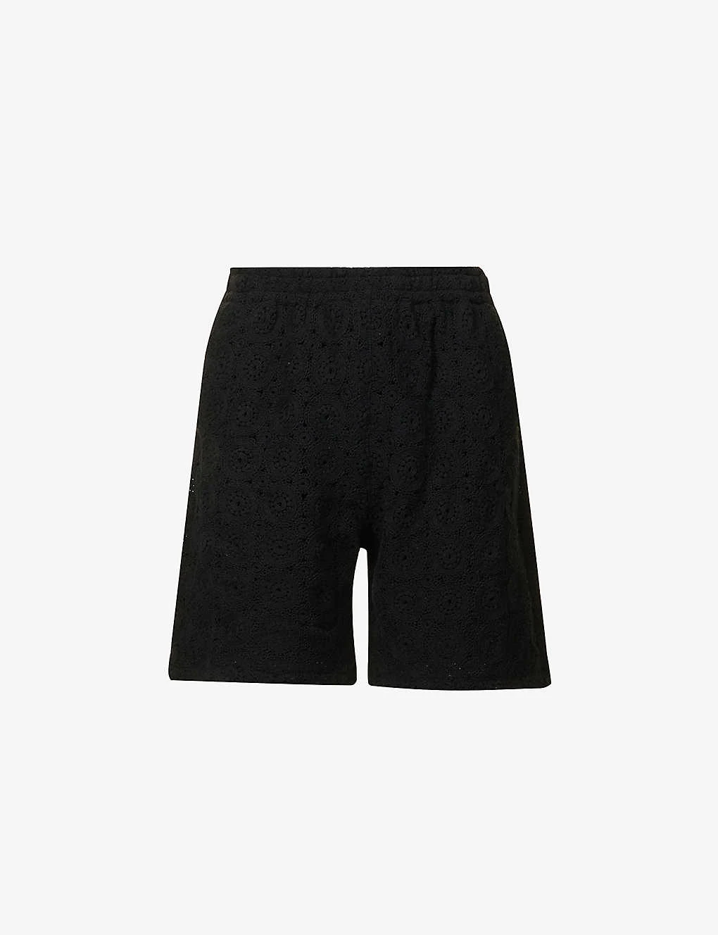 Straight-leg Mid-rise Cotton Shorts 3 Straight-leg Mid-rise Cotton Shorts
