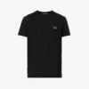 Dolce & Gabbana Brand-plaque Crewneck Cotton-jersey T-shirt