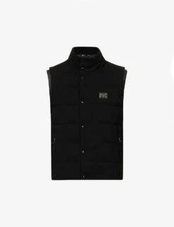 Dolce & Gabbana Brand-patch Padded Woven Gilet