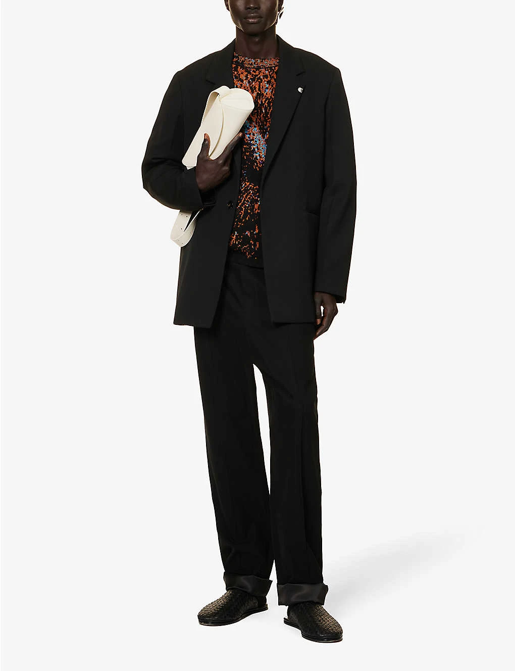 Jil Sander Hook-embellished Single-breasted Relaxed-fit Wool Jacket 4 Jil Sander Hook-embellished Single-breasted Relaxed-fit Wool Jacket - Image 2