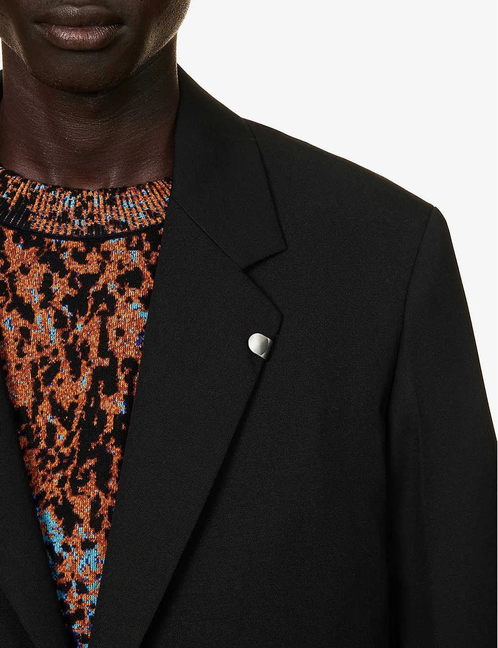 Jil Sander Hook-embellished Single-breasted Relaxed-fit Wool Jacket 7 Jil Sander Hook-embellished Single-breasted Relaxed-fit Wool Jacket - Image 5