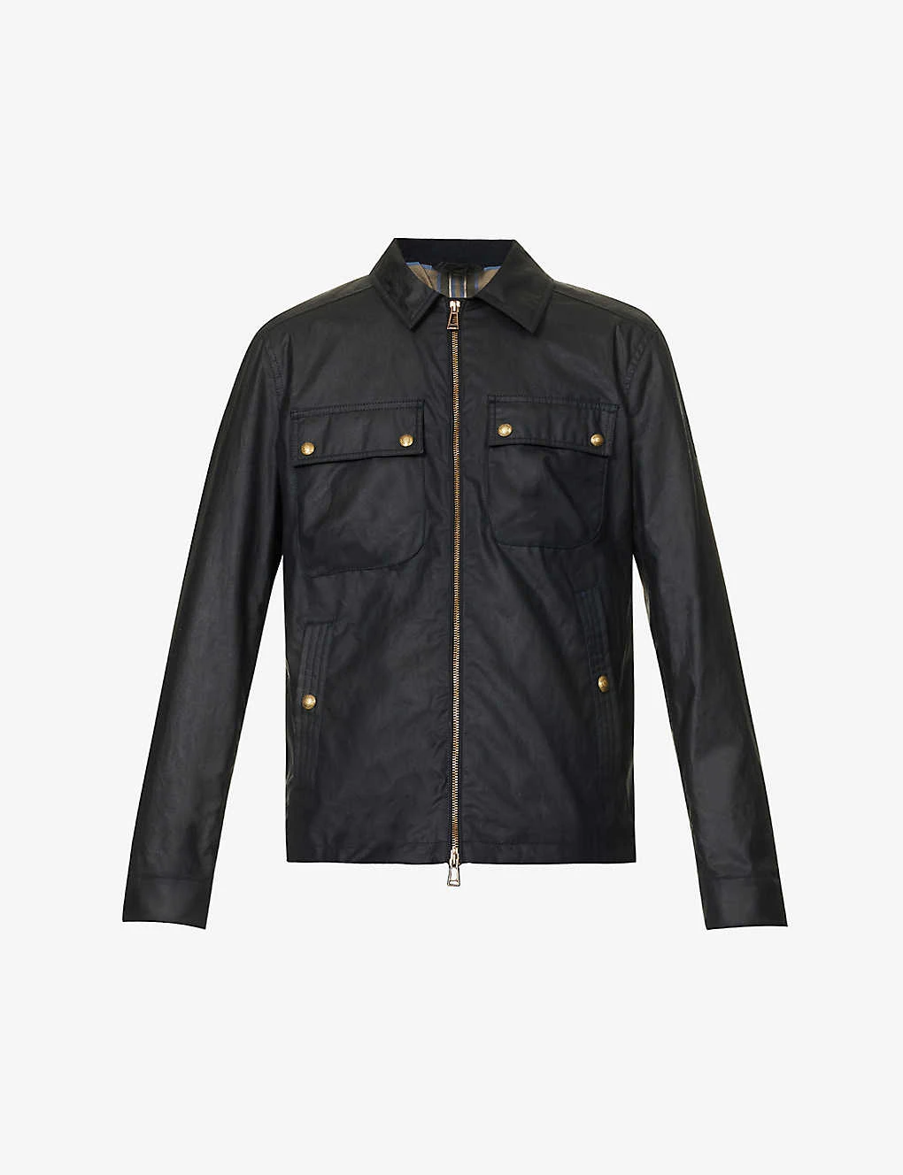 BELSTAFF Tour Regular-fit Waxed-cotton Overshirt 3 BELSTAFF Tour Regular-fit Waxed-cotton Overshirt