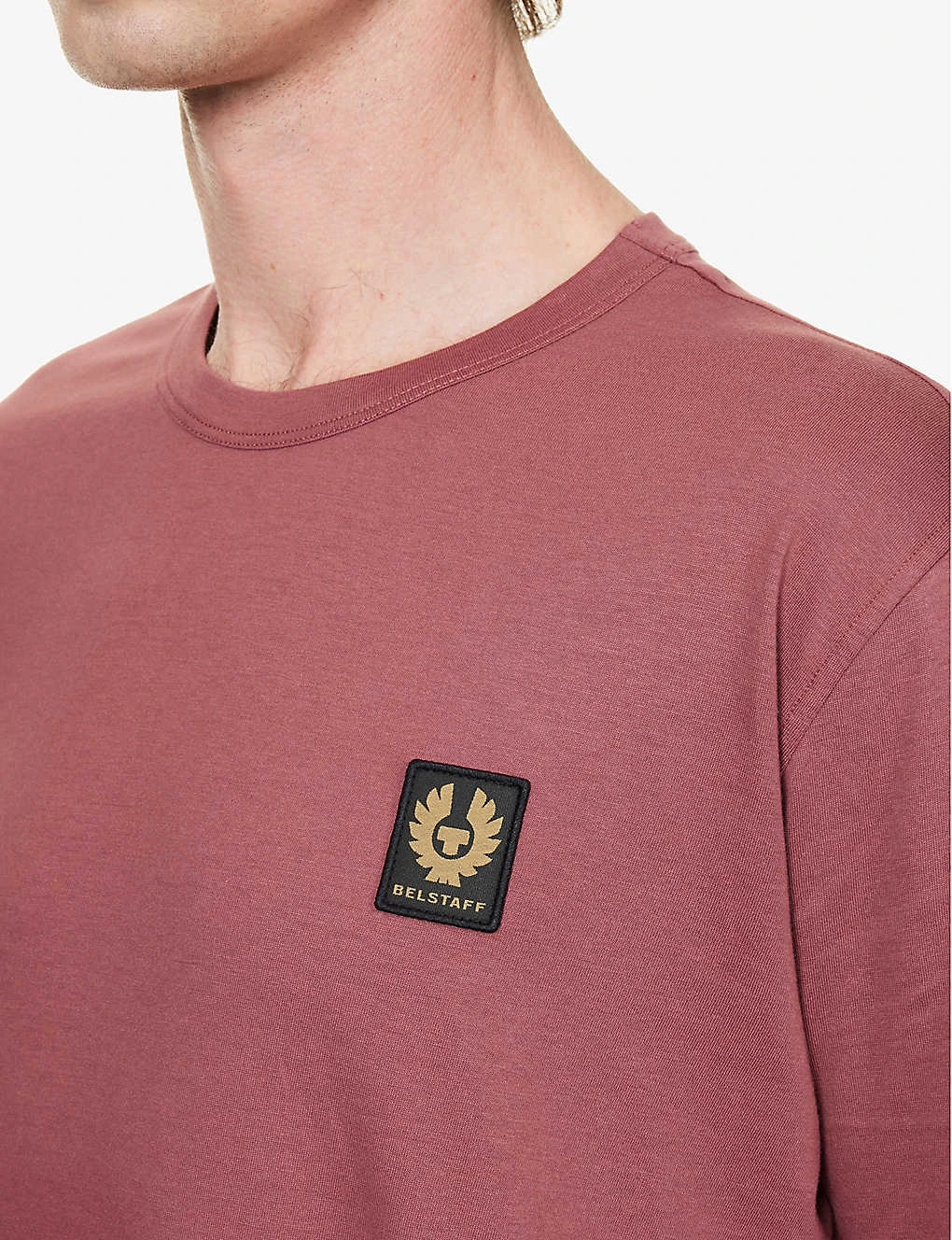 BELSTAFF Brand-patch Cotton-jersey T-shirt 7 BELSTAFF Brand-patch Cotton-jersey T-shirt - Image 5